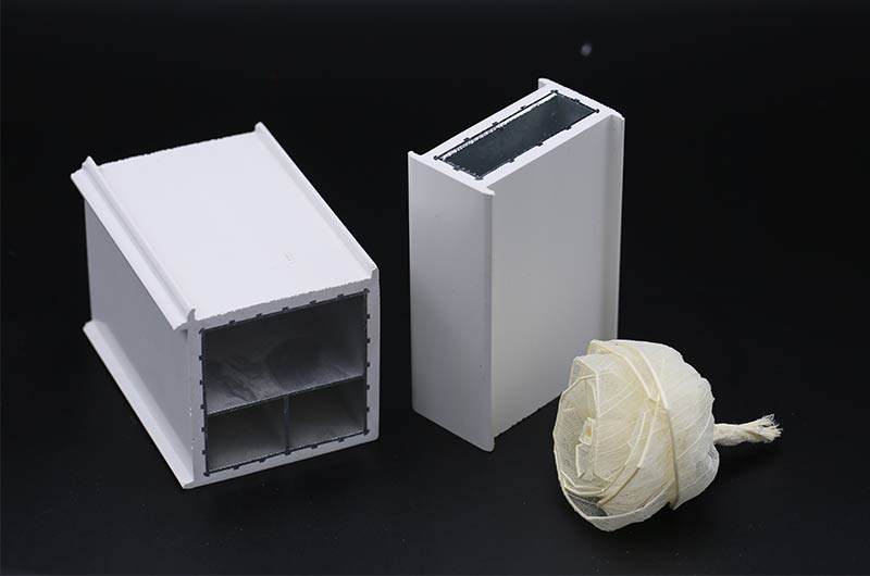 PVC aluminum plastic coextruded profiles